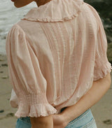 HENRI TOP -- BLUSH