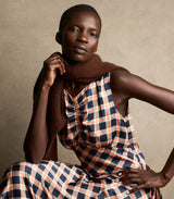 BRUNA DRESS -- GIVERNY PLAID