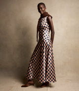 BRUNA DRESS -- GIVERNY PLAID