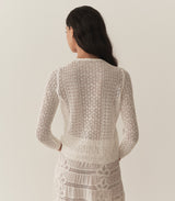 DIANE CARDIGAN -- IVORY