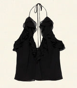 EMMELIE TOP -- BLACK