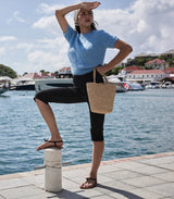 HEARST SWEATER -- SEASHORE BLUE