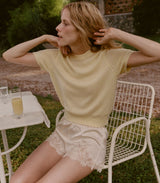 COLOMBE CASHMERE TOP -- GATEAU