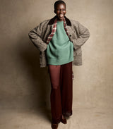 IVA SWEATER -- VALLEY GREEN