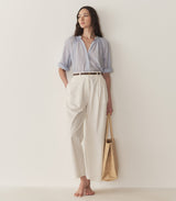 JONIE TOP -- HARBOR BLUE