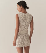 MARITZA SKIRT -- PEARL