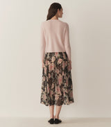 MEADOW SKIRT -- ROSE GARDEN FLORAL