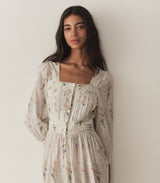 MINTA DRESS -- PAINTED BOUQUET
