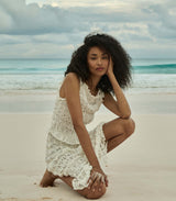 RACHELLE SKIRT -- SALT