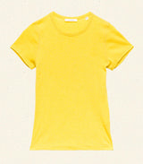 VIVI CASHMERE TEE -- CITRUS