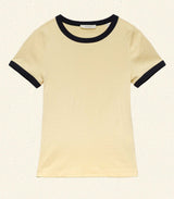 VIVI RINGER TEE -- WILD HONEYSUCKLE