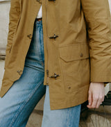 WAVERLEY RAINCOAT -- ANTELOPE